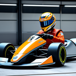 Futuristic Kart Design**

"A sleek, futuristic kart prototype with hybrid engine details, displayed in a brightly lit, modern KartRider garage, fully clothed driver wearing a racing suit, appropriate attire, safe for work, perfect anatomy, correct proportions, professional rendering, high quality."

**