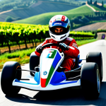 카트라이더 공식 랭킹 트래커 - The Italian Kart Racer**

"A skilled KartRider character, fully clothed in a professional racing sui...