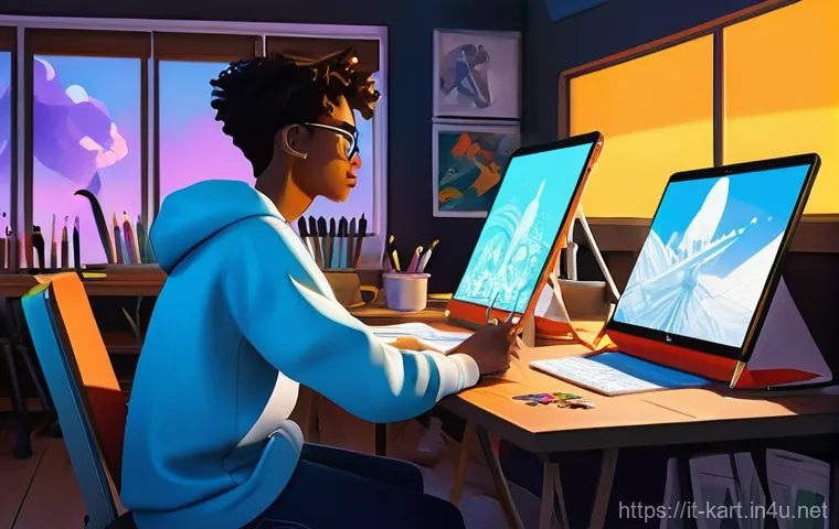 카트라이더 팬아트 대회의 유저 반응과 성공 비결 - **Prompt 1: The Creative Surge of Fan Artists**
A vibrant, dynamic illustration depicting a dive...
