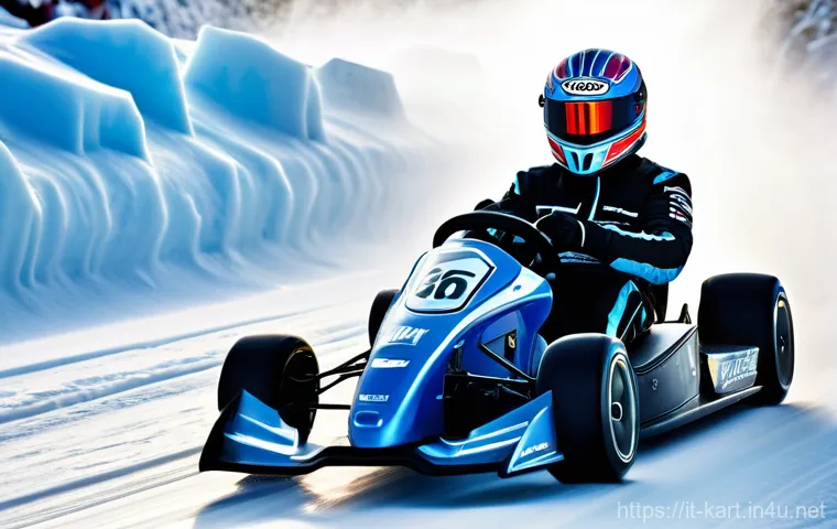 카트라이더 드리프트 전문가의 조언 - **Prompt:** A highly skilled kart racer, wearing a full, sleek racing suit and a streamlined helmet,...