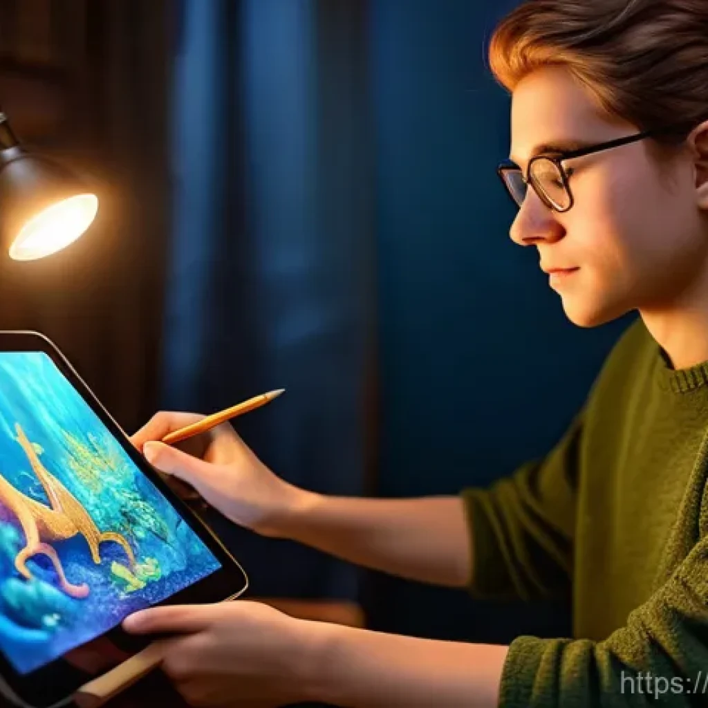 카트라이더 팬아트 대회의 성공적인 사례 - **A Dedicated Artist in Their Studio:** A young, passionate artist, with an intense yet joyful expre...