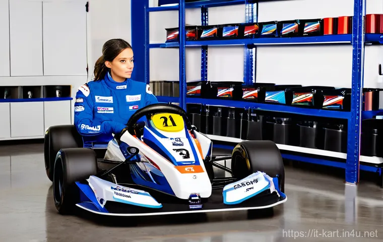 카트라이더 킹오브트랙 공략법 - **A professional male kart racer, mid-20s, wearing a sleek, form-fitting racing suit and helmet, exe... 카트라이더 킹오브트랙 공략법 - **A professional male kart racer, mid-20s, wearing a sleek, form-fitting racing suit and helmet, exe...