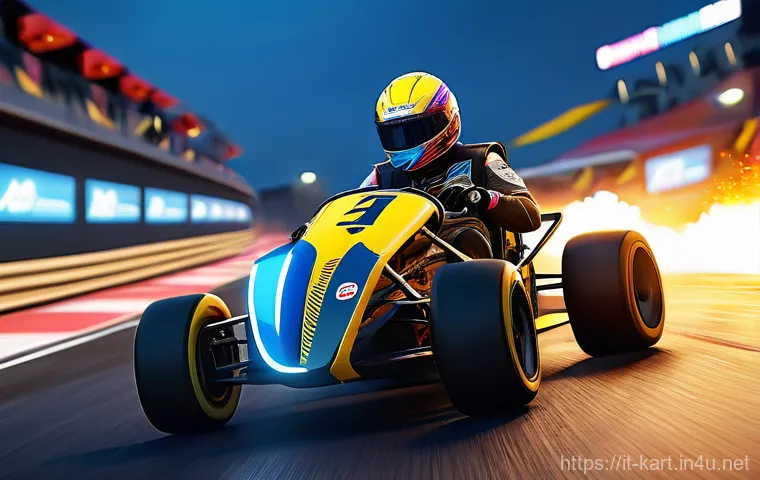 카트라이더 클래식 버전과 차이점 - **Prompt for Classic KartRider Nostalgia:**
    "A vibrant, slightly retro 3D illustration in the st...