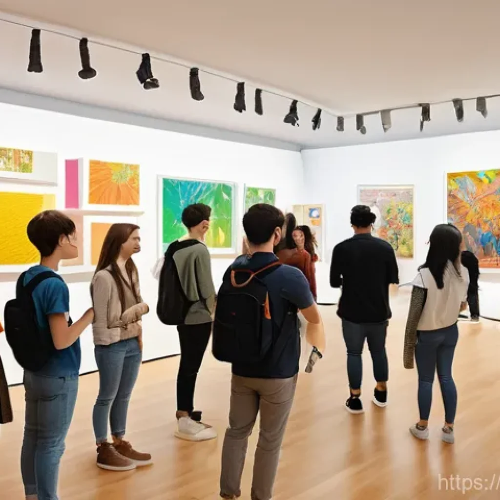 카트라이더 팬아트 대회의 유저 피드백 성공 사례 - A diverse and enthusiastic group of teenagers and young adults, dressed in modern, casual clothing, ...