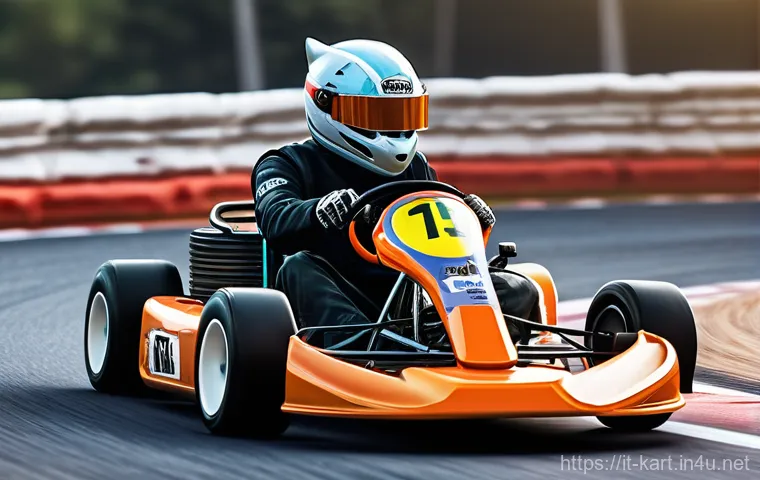 카트라이더 드리프트 초보자 연습 - **Prompt:** A detailed scene showcasing the personalized aspect of kart racing. In the foreground, a...