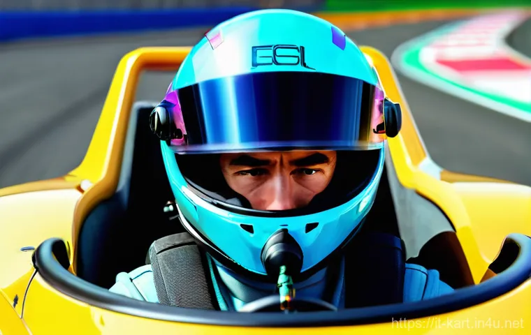카트라이더 트랙별 공략 노하우 - **Prompt 2: The Art of the Perfect Drift**
    An exhilarating, dynamic shot of a racing kart execut...
