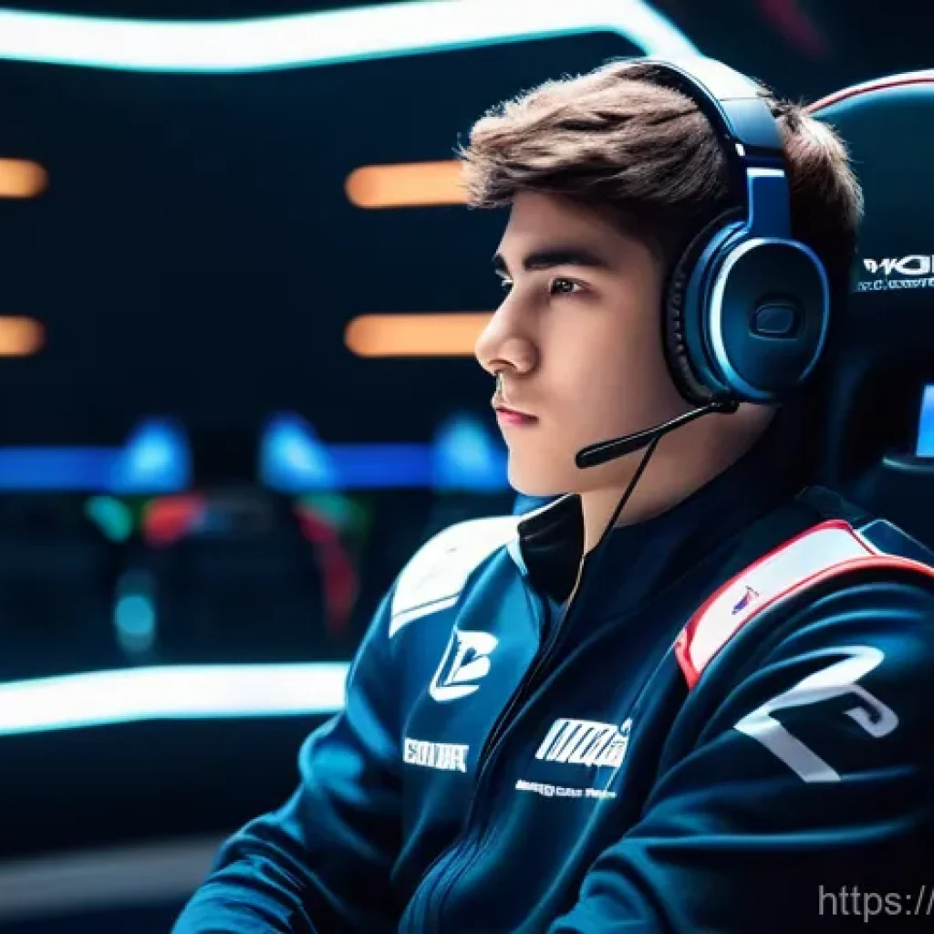 카트라이더 글로벌 대회 준비 - **Prompt 1: Champion's Mental Focus**
    "A young adult esports racer, with a determined and calm e...
