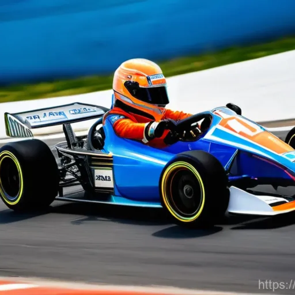 카트라이더 초보 유저의 게임 플레이 - **Prompt 1: Mastering the Perfect Drift**
A highly dynamic and action-packed image capturing a s...