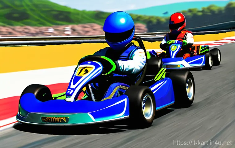 카트라이더 초보 유저의 게임 플레이 - **Prompt 1: Mastering the Perfect Drift**
A highly dynamic and action-packed image capturing a s... 카트라이더 초보 유저의 게임 플레이 - **Prompt 1: Mastering the Perfect Drift**
A highly dynamic and action-packed image capturing a s...