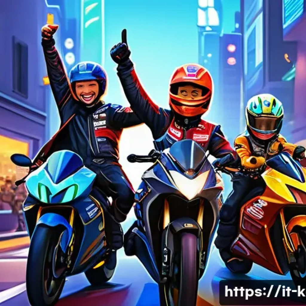 카트라이더 팬아트와 커뮤니티 - **Prompt 1: Dynamic Digital Illustration**
A vibrant, highly detailed digital illustration featu...