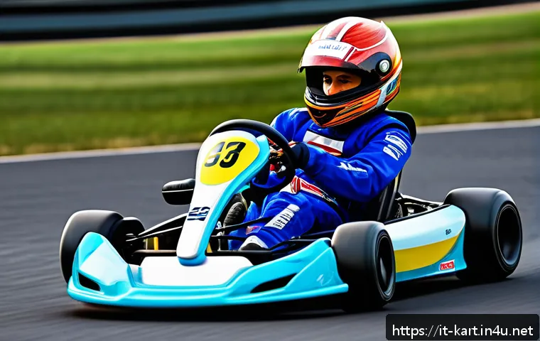 카트라이더 업데이트 콘텐츠 리뷰 - A vibrant, dynamic kart racing scene set on a newly designed technical track featuring sharp curves ...