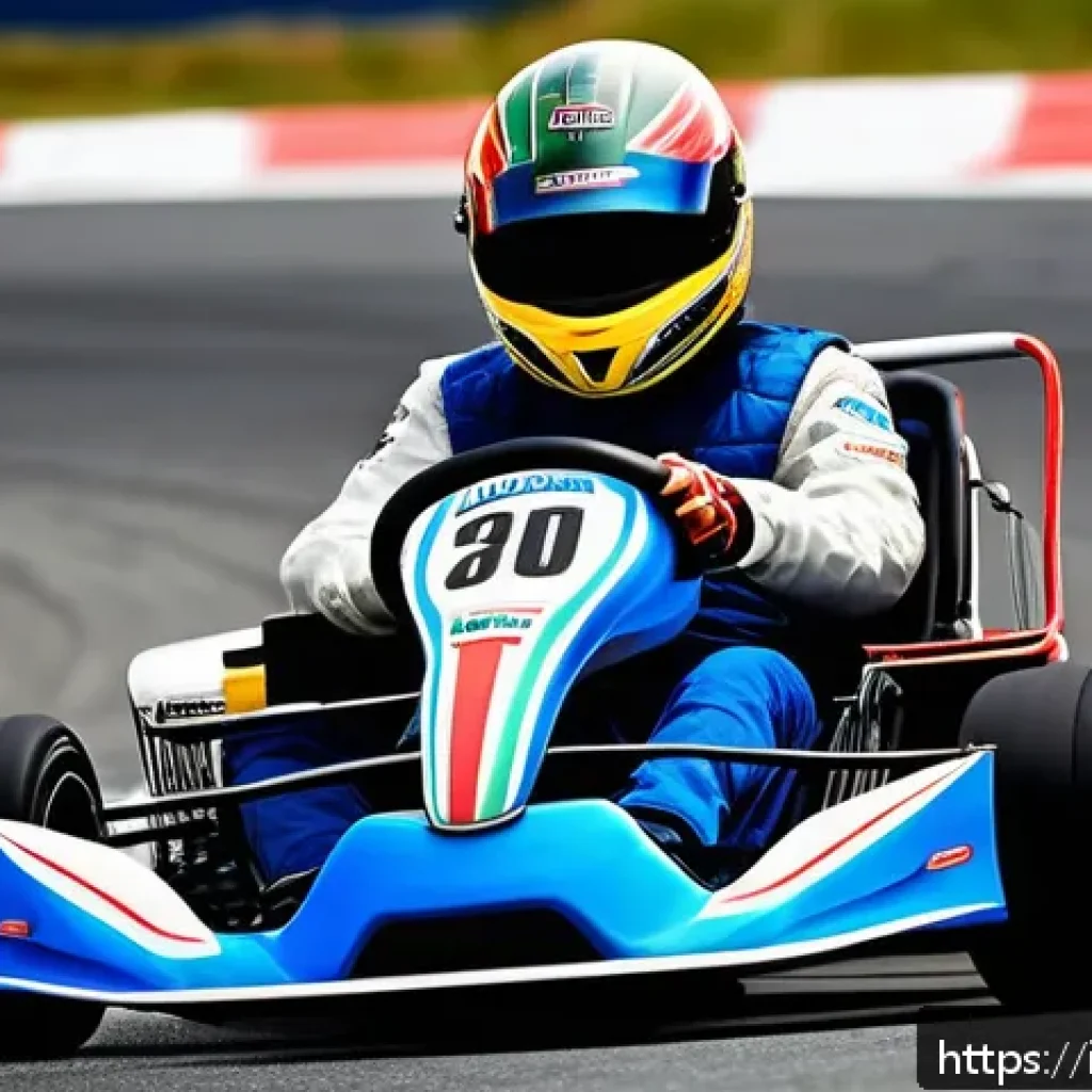 카트라이더 랭킹 시스템 알고리즘 - A vibrant and dynamic kart racing scene on a popular, winding circuit in Italy, featuring multiple c...