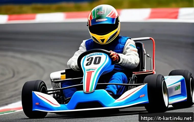 카트라이더 랭킹 시스템 알고리즘 - A vibrant and dynamic kart racing scene on a popular, winding circuit in Italy, featuring multiple c...
